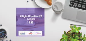 Se cumple un ano del lanzamiento oficial de la plataforma de la Coalicion Nacional de habilidades digitales lanzada por AMETIC 2