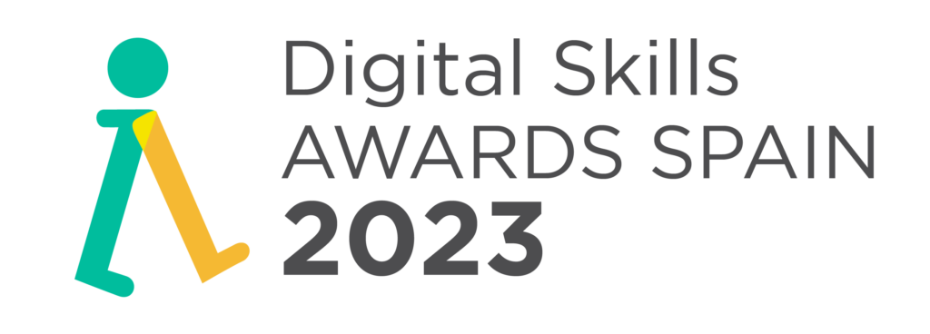 Logo de los Digital Skills Awards Spain 2023