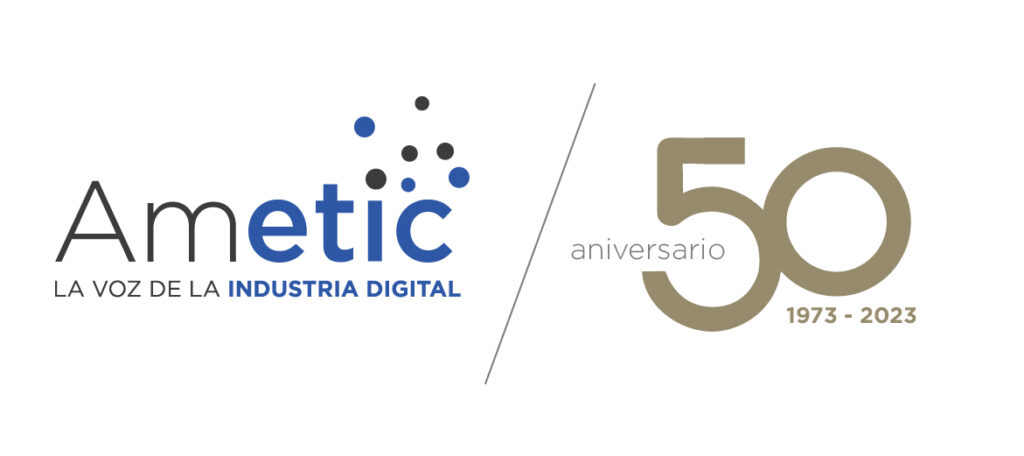 Logo 50 Aniversario AMETIC e1678180132351
