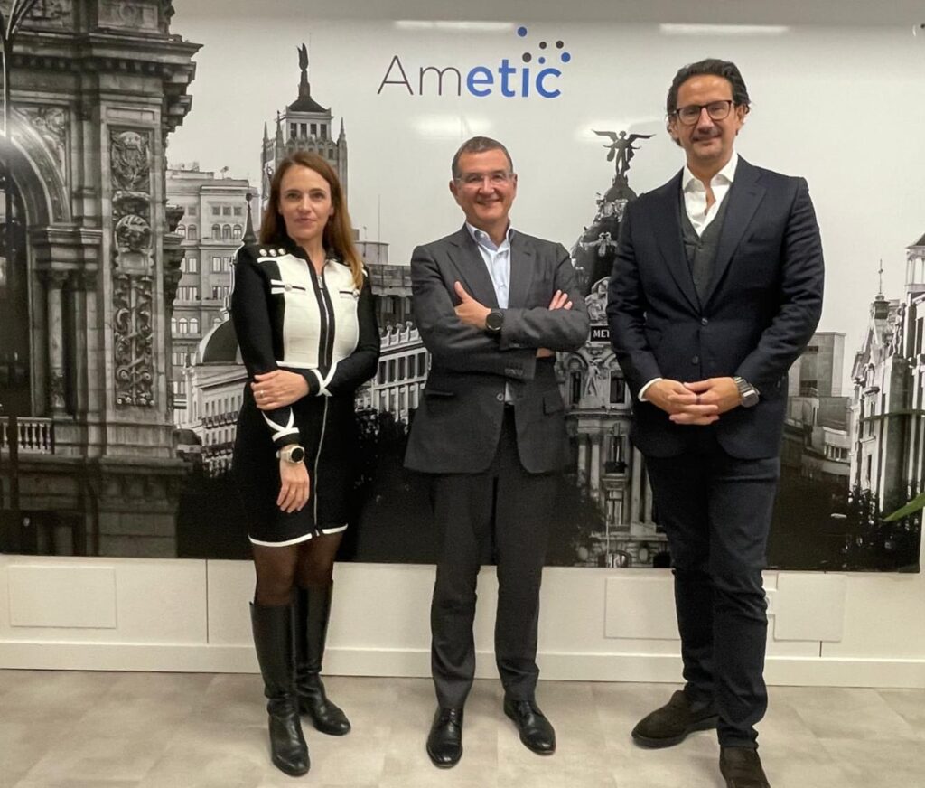 Nuevo presidente AMETIC, Francisco Hortigüela, Alicia Asín, vicepresidenta; José Luis Manzanares, tesorero